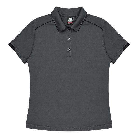 Hamilton Womens Polos Slate Black